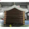 16.5x16.5ft porta livre navio atividades ao ar livre inflável santa gruta decoração de natal casa de natal para o feriado