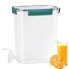 Waterflessen Drankdispenser Met Spigot Food Grade Drinkslot Deksel 3,5/4,5 L Grote Capaciteit Voor Camping Party Home Iced