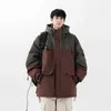 Men's Down Parkas Autumn and Winter New Product Trendy Brand Warm Duck Down Coat Hooded Casual Fashion Couple Colored Down Coat