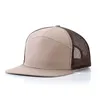 Designer Trucker Hüte Blank Baseballkappen Hip Hop Verstellbar 7 Panels Snapback Frühling Sommersonne Visor