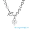 Sieraden 2024 Nieuwe T Designer Kettingen Kwaliteit Seiko Nieuwe Kralen Liefde Ketting met Diamanten Trui Keten Netto Hot Hanger