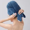 Toalha de microfibra para cabelo, envoltório para mulheres, turbante de secagem rápida, anti-frizz, envoltório de cabeça