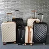 Suitcases New Luxury Brand Rolling Luggage On Wheel Trolley Travel Suitcase Boarding Bag Trunk Hardside Luggage Q240115