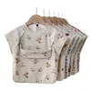 PU Waterproof Baby Sleeveless Bib Danish Kids Apron born Burp Cloth Supplies Cute Art Cover Up Feeding 06Y 240115