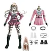 Danganronpa v3 zabijanie harmonii iruma miu cosplay kostiumowe Akcesoria Peruki Wysoka jakość188s