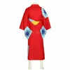 ONE PIECE Wano Country Monkey D Luffy Cosplay Costume Outfit Kimono258y
