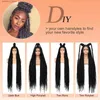 Synthetic Wigs Kalyss 46 Knotless Spring Twist Braided Wigs for Women Full Double Lace Triangle Knotless Cornrow Braided Wigs with Baby Hair Q240115