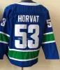 Anpassade herrkvinnor Youth J.T. Miller Vancouver Hockey Jerseys Elias Pettersson Quinn Hughes Brock Boeser Filip Hronek Ilya Mikheyev Andrei Kuzmenko Tyler Myers Nils