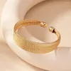 Bangle Opening Bracelet For Women Multi-layer Circular Silver Gold-plated Bangels Party Holiday Gift Fashion Jewelry Accessories B053