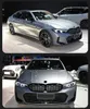 Autolichter für BMW 3er G20 G28 20 19-2023 320i LED Auto Scheinwerfer Montage Upgrade Blue Eye Brauenmatrix Laser-Scheinwerfer