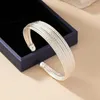 Bangle Niche High-grade Multi-layer Circle Bracelet Female Net Red Fashion Retro Commuter Open Hand Jewelry Wholesale