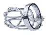 Stainless Steel Metal Cock Cage with Penis Bondage Sleeve Barbed Ring Male Chastity Device locks Adult Belt with Lock Sex Toys