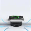 Mini chargeur magnétique sans fil pour Apple Watch série 9 8 7 6 SE, station de charge rapide Portable USB Type C iWatch