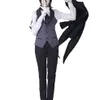 Costume de Cosplay Black Butler Kuroshitsuji Sebastian, tailcoat284E