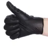 Gants en latex jetables de couleur noire, gants de jardin pour le nettoyage de la maison, gants en caoutchouc ou de nettoyage, nourriture universelle, en stock, 100 pièces, Lot283b