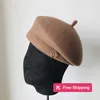 Designer Ball Caps Autumn and winter small fragrance m family woolen cloth female Belle hat painter hat academy fashion felt hat VCOT