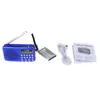 Radio Portable Radio Support Mp3 Music Tf / Sd Card Lcd Display Fm Radio for Cd Dvd Mobile Phone Notebook Computer Hot Sale