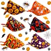 Abbigliamento per cani 2024 Halloween Decora bandane Accessori Sciarpa per animali domestici per piccoli bavaglini Forniture per cuccioli di gatto