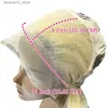 Syntetiska peruker Body Wave 13x4 Blond Spets Front Wig For Women Human Hair 180% Density #613 Spets Frontal Wig Human Hair Preplucked Hairline Q240115