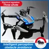 Nouveau drone RC K911 : résistance au vent à 7 niveaux, moteur sans balais amélioré, GPS, caméra à triple réglage, transmission 5G, évitement d'obstacles, drone quadricoptère