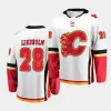 Niestandardowe męskie młodzież Calgary Hockey Flames 91 Nazem Kadri Jersey 28 Elias Lindholm 88 Andrew Mangiapane 10 Jonathan Huberdeau 52 Mackenzie Weegar Jacob Markstrom