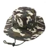 Berretti Primavera E Estate Camouflage Benny Cappello All'aperto Grandi Gronde Parasole Cappelli a secchiello Casual Uomo Donna Pesca Giungla Bacino Cap