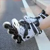 Inline Roller Skates Original JK Inline Skate High Ankle Boots Size 35-46 Professional Adult Roller Skating Sliding Speed Up Boots HKD240115