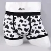 Unterhosen Sexy Kuh Muster Paar Höschen Männer Unterwäsche Boxer Unterhose Baumwolle Männliche Shorts Cartoon Wom ACJK