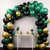 Décoration de fête 121pcs ensemble pour anniversaire décorations de ballon en latex femmes or