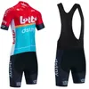Dstny Quickstep Wielertrui Fiets Shorts Set Mannen Vrouwen Ropa Ciclismo Bicycl Maillot BroekKleding 240113