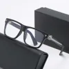 2024 Luksusowe projektant okulary przeciwsłoneczne dla mężczyzn Kobiety Chromy okulary Ramki modne
