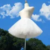 Skirts Skirt Ruffled Underskirt Fluffy Bubbl Short Puffy Crinoline Petticoat Lolita 4-Layers Soft Gauze Rock Ladies Mini