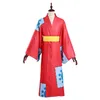 One Piece Wano Country Monkey D Luffy Cosplay Costume Kimono Outfits Halloween Carnival Suit Y0913211x
