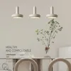 Lâmpadas pendentes Nordic Designer Minimalista Retro Branco Teto Candelabro Mesa de Jantar Restaurante Bar Lâmpada Living Quarto Luz