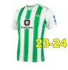 Футбольные майки Real Betis ISCO 2023/2024 23 JOAQUIN FEKIR B.IGLESIAS CANALES WILLIAN J Рубашка WILLIAM CAMARASA JUANMI VICTOR RUIZ Мужская детская форма Футболки Униформа