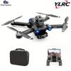 S136 Drone With GPS And Optical Flow Positioning, Dual HD Adjustable Cameras, 360° Obstacle Avoidance, LED Night Navigation Lights. Perfect For Beginners Gifts.