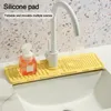 Kitchen Faucets Silicone Faucet Draining Pad Sink Splash Guard Bathroom Countertop Protector Mat Flexible Proof Drying