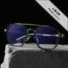 2024 Designer de luxe CH Lunettes de soleil pour hommes Femmes Chromes Lunettes Cadres Pure Titanium Myopie Grands yeux plats populaires Paire Coeur Lunettes Cadre Homme Lunettes 19 pouces