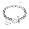 Bracelets de charme Bracelet en forme de coeur proverbes pendentif pour femmes cadeau métal marque Designbracelets mode femme or bijoux cadeaux Q0603 6W75