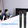 Microphones 3,5 mm 6,35 mm Microphone sans fil intelligent Micro portable avec récepteur USB pour haut-parleur de karaoké