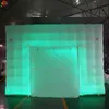 23x16.4ft buitenactiviteiten nachtclub bar opblaasbare discotent club voor feest Kubustenten Opblaasbare nachtclub Draagbare feesttent Disco Light N Fog Machine