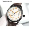 Iwcity Erkek Pahalı Menwatch Saat Mark On sekiz Saatler Yüksek Kaliteli Oto Mekanik Uhren Süper Aydınlık Tarih Watchmen Deri Kayış Montre Pilot Luxe 237E