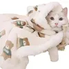 Cat Costumes Bear Patterns Cape Cat/Dog Winter Clothes Puppy Accessories Dog/Cat Sweaters Comfort Thickened Outfits Gifts