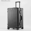 Resväskor reseberättelse 30 32 tum spinner stor resväska sport rullande bagage stamväska på hjul Q240115