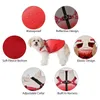 Dog Apparel Fashion Winter Jacket With Harness Reflective Warm Clothes For Small Large Dogs Vest Snow Coat Cold Weather Pet