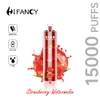 Vape 12000 15000 16000 bouffées bar hifancy bouffée vape gâteau jetable cigarette électronique 2% 3% 5% bobine de maille batterie rechargeable chariots préremplis vaper ecigs