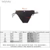 Schwimmkleidung Blumenband Bikini Tanga Brazilian Bikinis Frauen unten 2024 sexy Badebadsuan Frauen Badeanzug 171tl240115