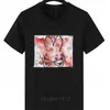 Marque Hommes T-shirts crâne lapin motif top coton O cou à manches courtes t-shirt imprimé fantôme lapin polo été luxe designer T-shirts