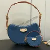 Ladies Fashion Designe Luxury Denim Bag axelväskor Crossbody Handväska Tote Top Mirror Quality M46856 M46837 M46829 M82950 M46836