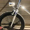 Bags 20 Inch Bike Single Speed Vintage Bicycle Steel Frame Mini Wheel With Light Leather Bag Retro Commuting Cycling Parts Fixie